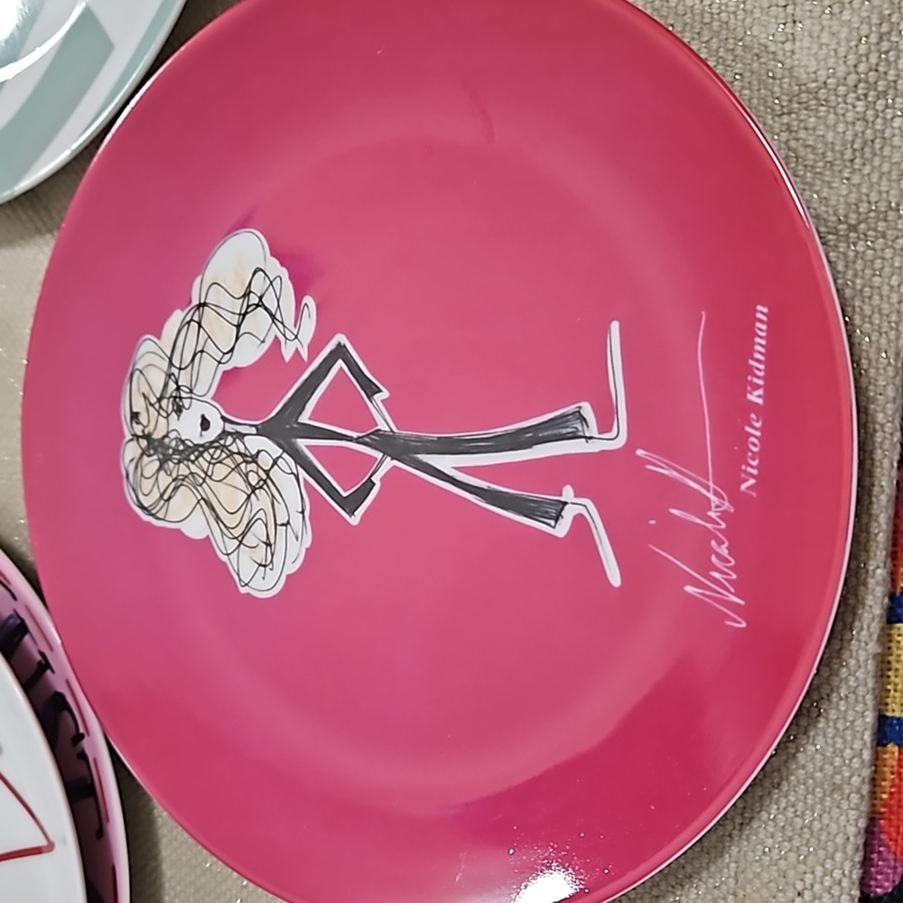 Nicole Kidman Collectible Plate Churchill Whatever it Takes, Designed & Signed